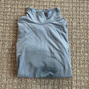 Numi the Mock Neck Undershirt Lake Blue